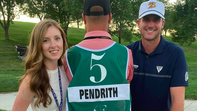 Newly-wed Taylor Pendrith enjoying honeymoon at Bermuda Championship